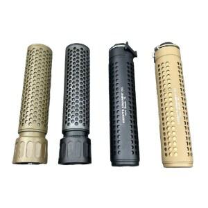 전동건 게임 사일렌서 트레이서 스틸QD플래시하이더 비비탄 금속 화염 블랙(발광)