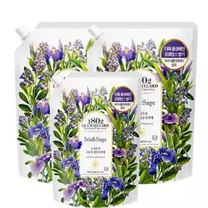 르샤트라 보타닉 고농축 섬유유연제 아이리스&세이지 리필 1.5L X 3개