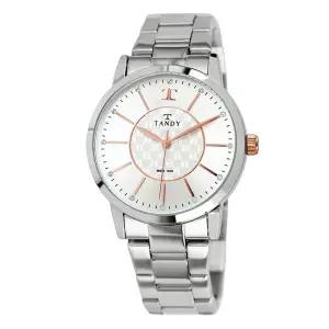 [TANDY] 탠디 시그니쳐 럭셔리 메탈 (오스트리아 스톤 식입) T-3915 로즈골드 남자손목시계