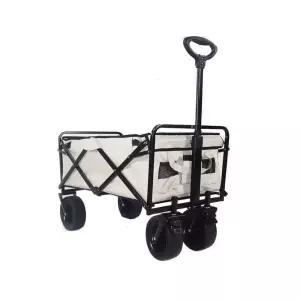 (힘찬)이동식 폴딩 대형 손수레 캠핑웨건 짐수레 왜건카트 트레이 소품 식탁 편의용품 취사 용웨건 트레일