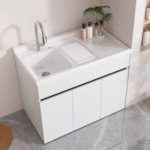 애벌빨래 싱크대 교체 110CM 하부장 왼쪽 사무실 원룸 개수대 세면대