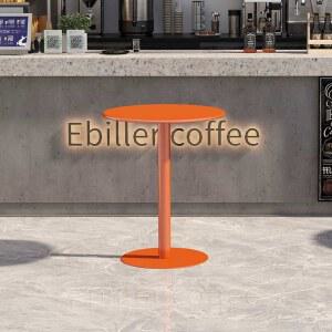 원형 테이블 400 사이드 티테이블 카페 원탁 원형테이블 철제