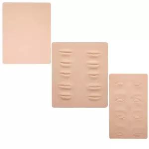 반영구 고무판 리얼 실리콘 스킨 피부 타투 연습판 재료 입술 눈썹 연습용 패드