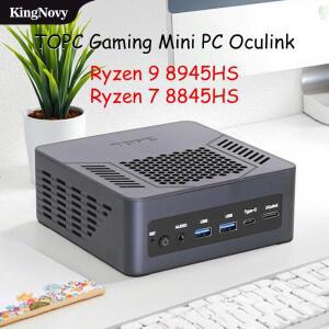 TOPC 게이밍 미니 PC, Oculink 지원, AMD Ryzen 9 8945HS/R7 8845HS, USB4.0, 2xDDR5, 2xPCIe4.0, NUC 컴퓨