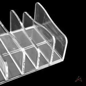 화장대 정리함 칸칸이 칸막이 화장품 거치대 꾸미기 투명 진열대