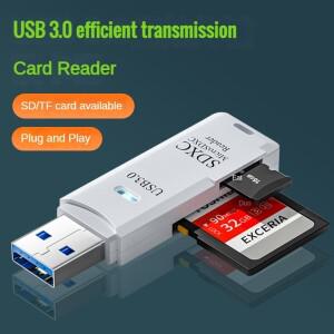 2In 1 USB 2.0-SD 마이크로 SD TF 메모리 카드 어댑터 OLaf 3.0 리더기 PC 노트북 액세서리 플래시 드라이