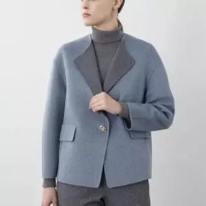 [올리비아로렌] MG01 노 카라 핸드메이드 자켓 신선도원몰 VOCFU3W9331 (S41938118)