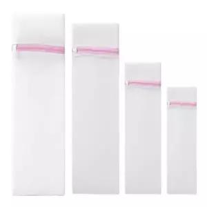 사각 세탁망 50x60cm 4개 다용도 옷 세탁 주머니 스웨터 속옷 정리망 (WFKJEVE)