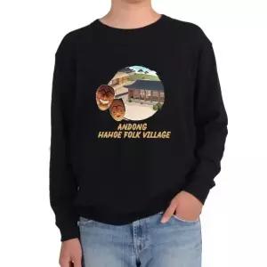 기모맨투맨 안동한옥마을 전통 andong그림 다양한색상 전사이즈 (WFKIWZK)