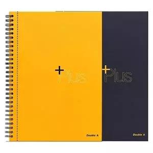 더블에이 플러스좌철노트 B5(노랑) (KYR-W6EE861)
