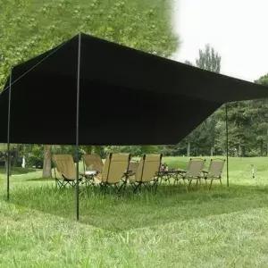 칼루스 렉타타프 대형 블랙 코팅 210D 암막스킨 5.5x4.4 햇빛차단 사계절용