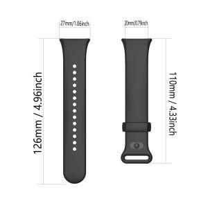 샤오미 미 밴드 9 프로 / 미 8 프로용 공식 실리콘 조절 가능 스트랩 밴드, 레드미 워치 6/5/4 밴드용 소프