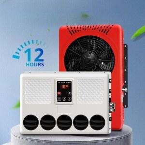 화물차 캠핑카 무시동에어컨 눕혀서 설치가능 트럭 중장비 카라반 12v 24v