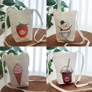 휴대용 미니 귀여운 텀블러 물병 에코백 크로스백 대용량 진공 아이스 가방 미니보냉