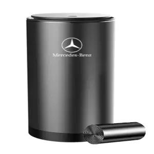 벤츠 차량용 휴지통 쓰레기통 E클래스 수납 덮개스타일 홀더