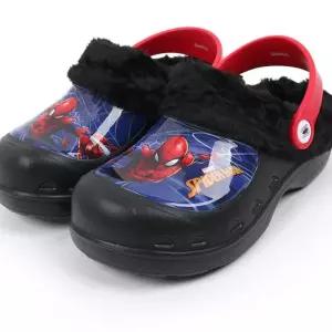 R58 스파이더맨 다듀 방한 샌들 캐릭터 털신 아동 슬