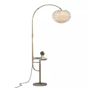 장스탠드 무드등 플로어 조명 팬던트조명 깃털 롱스탠드 거실 스탠딩