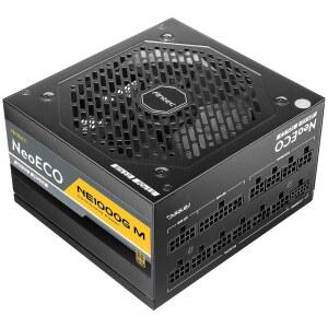 ANTEC NeoECO, NE1000G M ATX3.0, 1000W 풀 모듈형 PSU, 80 플러스 골드 인증, PCIE 5.0 지원, 위상파 디자인, 일본 캡, 제로 RPM 매니저, 사일런트 120mm 팬, 10년 보증