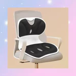 교정의자 좌식 자세교정 등받이 허리편한 학생 사무용 보조 의자