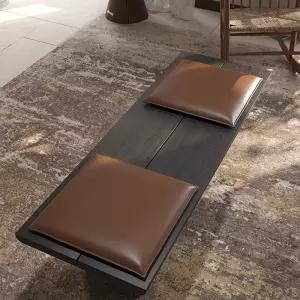 가죽 메모리폼 방석 의자방석 음식점 라텍스 사무실 45 두께 사각 차