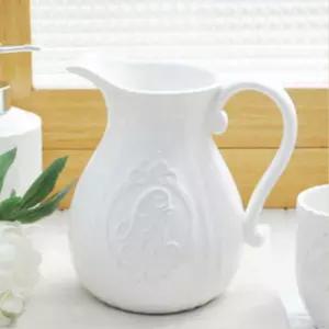 물 피쳐 도자기물병 저그 손잡이물병 수저정리 보관 키친툴 수저 수저보관함 정리