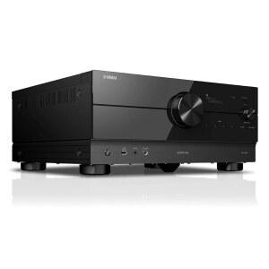 야마하 RX-A6A AVENTAGE 9.2채널 AV 리시버 u2013 8K 및 4K / 120 HDMI, eARC, 돌비 애트모스, DTS:X, Auro-3D, 서라운드:AI, Wi-Fi, 블루투스, 뮤직캐스트