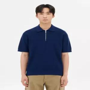 topten 남성) 코튼 하프집업 반팔 스웨터MSE3ET1911