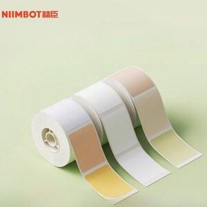 님봇 라벨지 NIIMBOT B21 B1 B3S B31 라벨 인쇄 용지 방수 테이프 종이 30x20mm-320 흰색