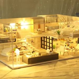 diy 미니어처하우스 만들기 고쿠리 꼬미딜 미니하우스 하우스 인테리어 청년토이 크리스마스