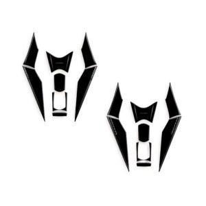 존테스 350D 탱크 주유구 카본 데칼 블랙 방탄스티커 장식 방지 ZONTES 전용