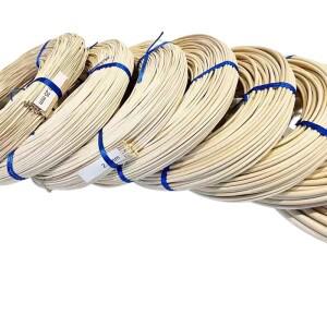 500g 원형 인도네시아 천연 라탄 코어 케인 스틱   의자 제작 재료 2mm