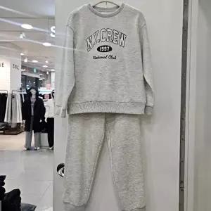 [셀러허브 1]SFIT에스핏 HC29 크루넥 조거세트(MOT) 주니어 쭈리기모 크루넥 조거상하세트(오트밀) SJZ710