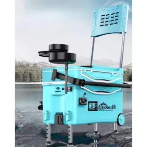 낚시 아이스 캐리쿨러 낚시용 사각케이스 갈치 아이스박스 레저용 태클 해동 캐리어