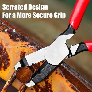 와이어 제거 플라이어 슬립투스 스크류 탑 가위 커터 나사  스트리핑 케이블 절단 분리용