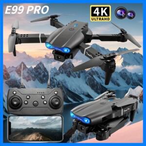 신형 E99 프로 HD 4K 드론 듀얼 카메라 고도 유지 모드 접이식 미니 WIFI 항공 촬영 RC 쿼드콥터 장난감 헬