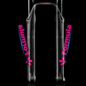 사랑 정도 스티커 산악 자전거 포뮬러 포크 프론트 서스펜션 장식 색상 변경 필름