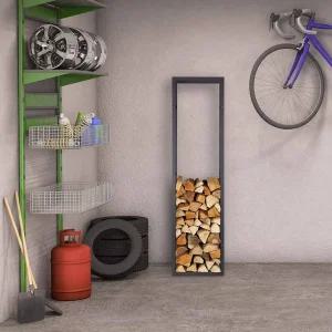 장작 거치대 야외 화목난로 안정 보관 거치형 목재 화롯대 장작거치대