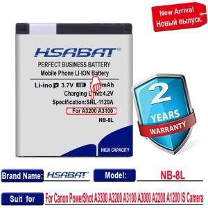 캐논 파워샷 A3000 A2200 IS 카메라용 2600mAh 배터리