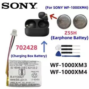 For ZeniPower Z55H 3.85V 75mAh Battery SONY WF-1000XM4 1000XM4 XM4 Bluetooth Earbuds Headset Batteri