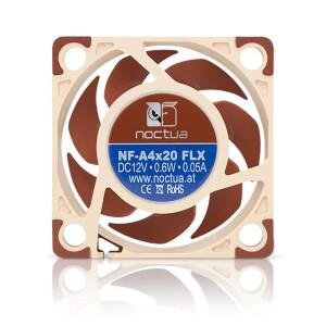 Noctua NF A4x20 CPU 쿨러 선풍기 40mm 12V PWM FLX 냉각 섀시 라디에이터 교체 파우치 케이스 팬