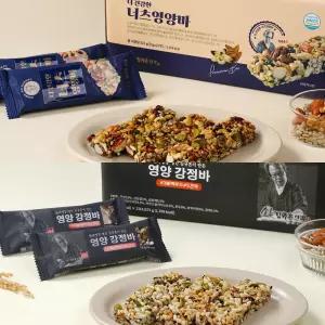 김규흔 한과 더 건강한 너츠 영양바 25개입 + 영양강정바 25개입