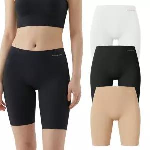 [제이앤제이컴퍼니]물랑루즈 노라인 슬림 기모 세미 하이웨스트 여성 롱드로즈 사각팬티 1매 RF409