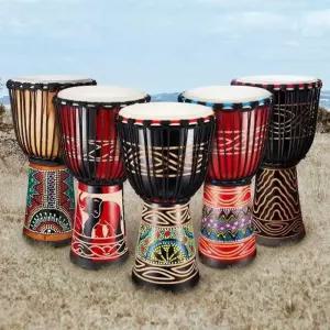 젬베 아프리카 드럼 악기 공연 토카 잼베 양가죽 취미용