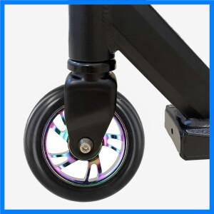 스턴트 스쿠터 휠 100mm 알루미늄 합금 휠 허브 스쿠터 익스트림 휠 교체 액세서리 용 베어링 스페이서 포