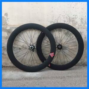 페이린 알루미늄 합금 로드 자전거 휠셋 70mm 90mm 앞뒤 바퀴 V 브레이크 시스템 사이클링 장비 액세서리