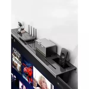 최고급 벽걸이 TV용 셋톱박스 거치대 선반 사운드바 리모컨 60cmx7cm 1개