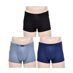 압박감 없는 남성 매쉬 스판 드로즈 3매팬티 남자 세트 사각