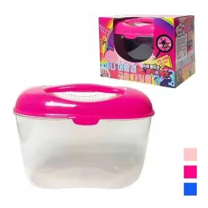 원형채집통 사육 다용도정리함 사슴벌레 장수풍뎅이세트