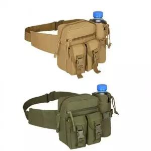 DM 밀리터리 물병 포켓 힙색 허리백 미니 소형백 벨트 띠백 파우치 폰힙색가방 띠가방힙색 허리