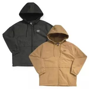 [엄브로] 2026 UR124CPJ11/워크 패딩 후드 점퍼/DNM0(데님),SND0(머스터드)